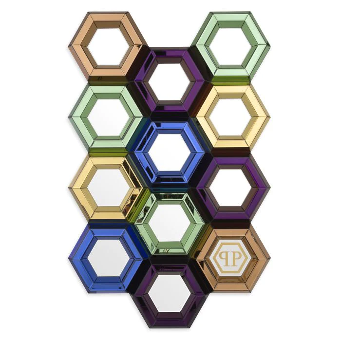 Toy Coloured Glass Mirror